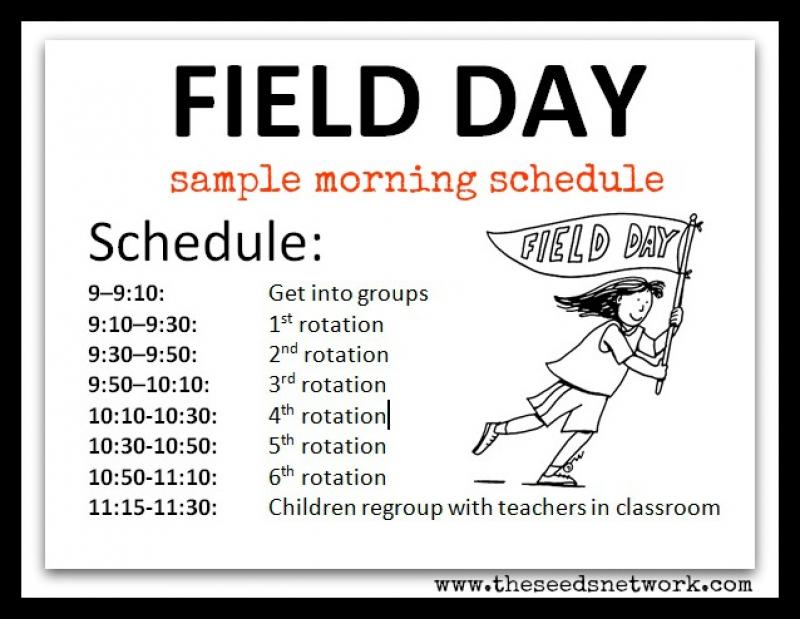 Planning Field Day In Preschool The SEEDS Network